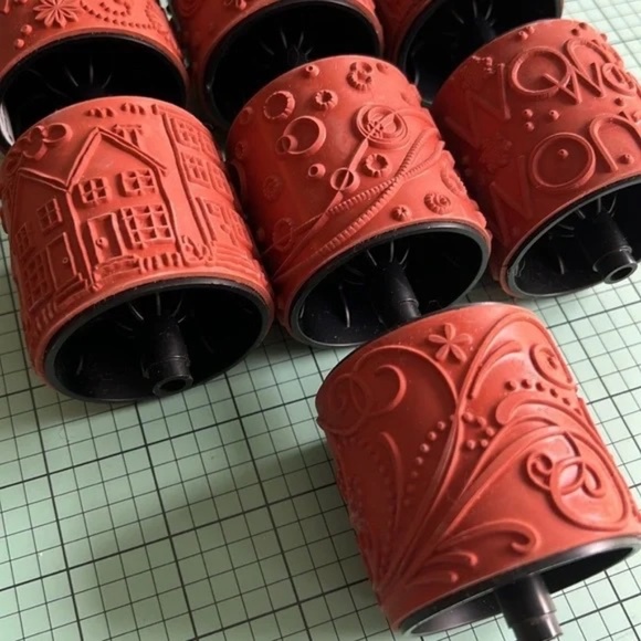 Jumbo stamp wheels set by Stampin' Up! - Picture 4 of 11